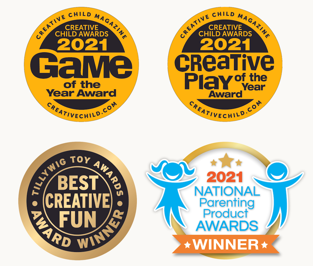 OuiSi is the 2021 Tillywig and Creative Child Magazine winner for Creative Game of the Year!